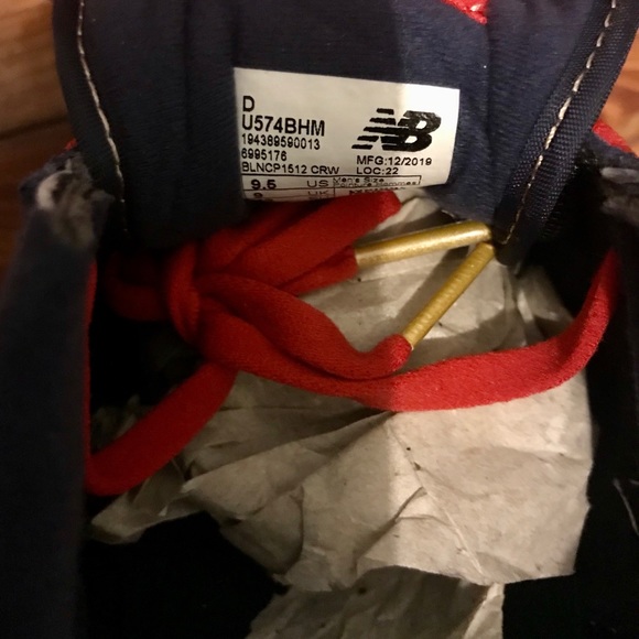 New Balance x Kawhi Leonard 574 BHM Men 9.5 NEW - Picture 6 of 6